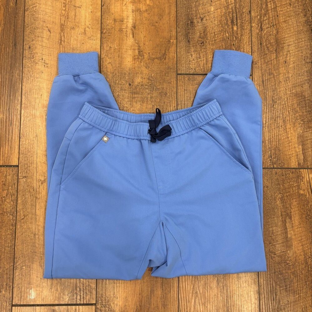FIGS Tansen Jogger Scrub Pants Mens XS Short Ceil Blue MXXSW2004S Technical